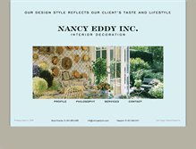 Tablet Screenshot of nancyeddyinc.com